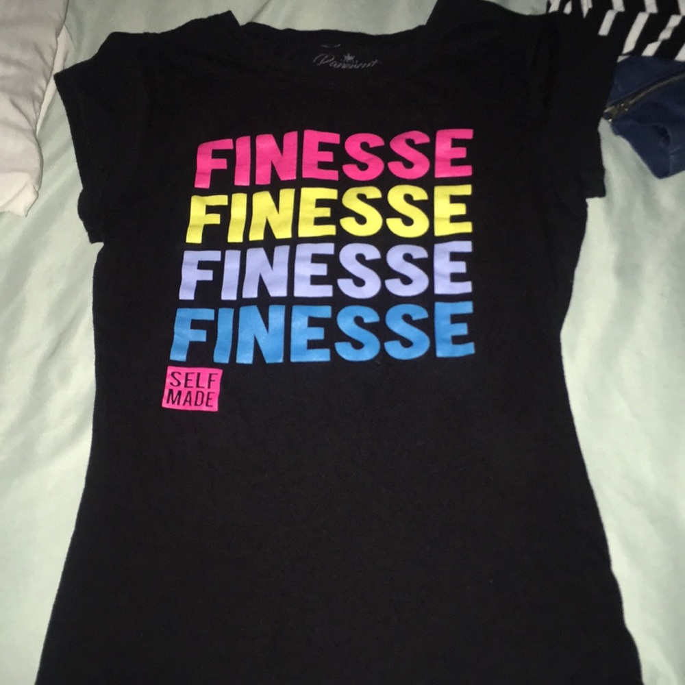 Girls Finesse print T-Shirt (CASH APP ONLY )
